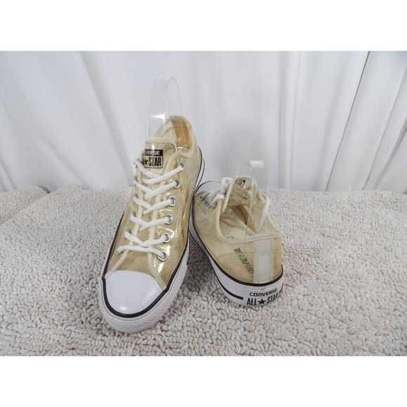 Converse CT All Star 148633C Unisex Adults Clear Lace Up Sneakers Shoes US M6 W8 - Picture 5 of 10